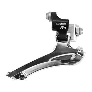 Dérailleur avant route Microshift à braser tirage bas compatible Shimano – 8 vitesses double