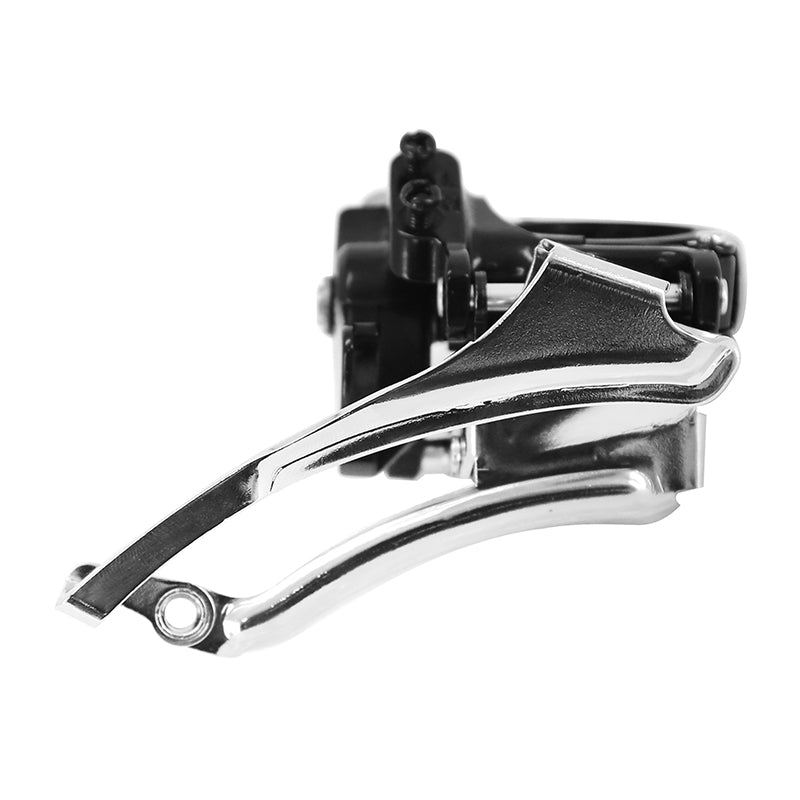 Dérailleur avant VTT Microshift 7-8 vitesses collier 34,9 tirage haut-bas – 42-34-24 28,6 mm
