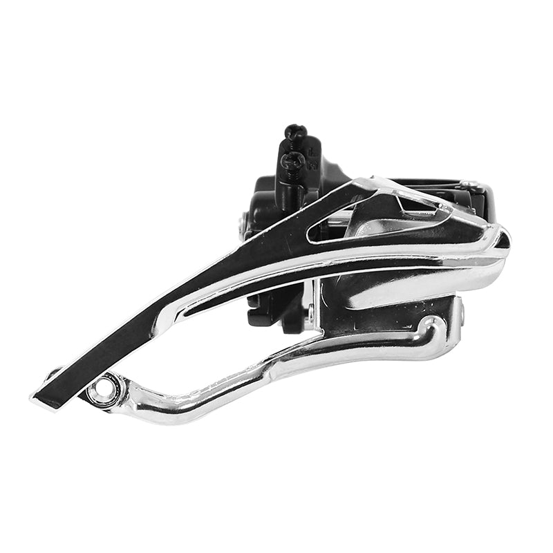 Dérailleur avant VTT Microshift 7-8 vitesses collier 34,9 tirage haut-bas – 48-38-28 28,6 mm