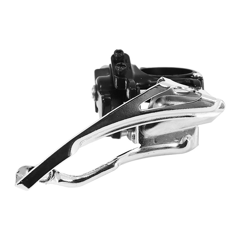 Dérailleur avant VTT Microshift 7-8 vitesses collier 34,9 tirage haut-bas – 48-38-28 31,8 mm