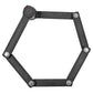 Antivol pliant à clé Trelock FS380 Trigo X-Press 85 cm noir – vue 3