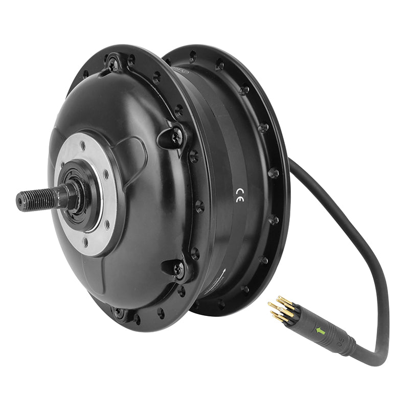 Moteur roue avant VAE Bafang H400 36V-250W noir entraxe 100 mm frein à disque avec câble L. 250 mm (fm G311.250.D)