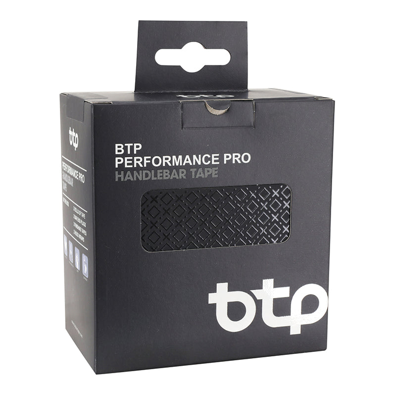 Ruban de cintre BTP Performance Pro avec bouchons – Noir motifs symétriques brillants
