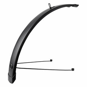 Garde-boue city-VTC 28" Eurofender Tempo Square 58 mm noir mat (paire) – vue 2