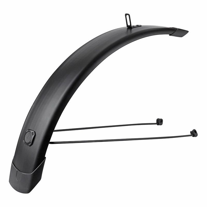 Garde-boue 20" Eurofender Tempo Square 72 mm noir mat (paire) – vue 2