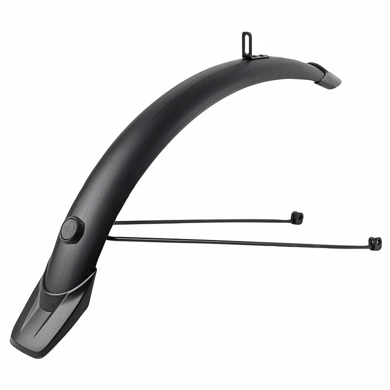 Garde-boue 20" Eurofender Tempo arrondi 58 mm noir mat (paire) – vue 2