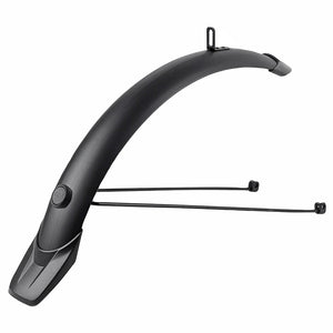 Garde-boue 20" Eurofender Tempo arrondi 58 mm noir mat (paire) – vue 2