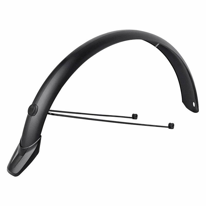 Garde-boue 20" Eurofender Tempo arrondi 58 mm noir mat (paire) – vue 3