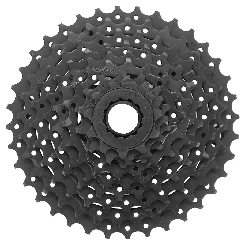 Cassette VTT Sunrace U-Series 9 vitesses noire compatible Shimano CUES – CSU98 11-36
