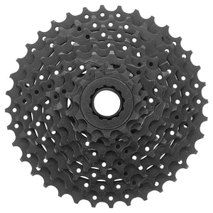 Cassette VTT Sunrace U-Series 9 vitesses noire compatible Shimano CUES – CSU98 11-36