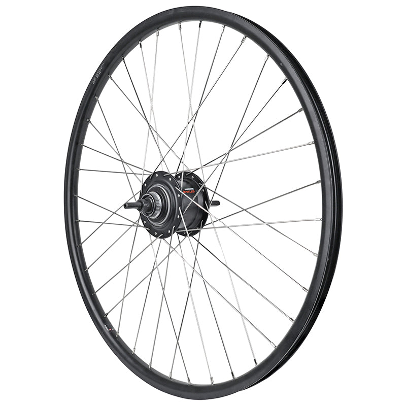 Roue arrière city 26" moyeu Nexus 7 vitesses disque Centerlock
