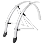 Garde-boue city-VTC 28" Eurofender Rapido 46 mm (paire) – Argent