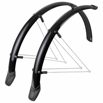 Garde-boue city-VTT 26" Eurofender Rapido 51 mm noirs (paire)