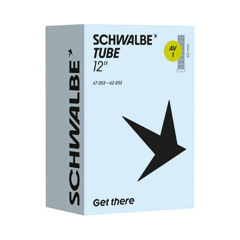 Chambre à air 12 1/2 x 1,75-2 1/4 Schwalbe valve Schrader 40 mm (AV1)