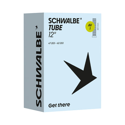 Chambre à air 12 1/2 x 1,75-2 1/4 Schwalbe valve Schrader 40 mm (AV1)