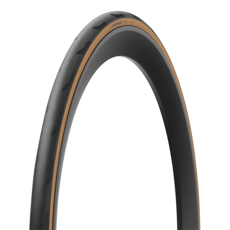 Pneu route Michelin PRO5 noir-beige tringle souple tubeless ready – 700 x 32 (32-622)