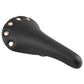 Selle route vintage Newton noire à rivets 263 x 148 mm – vue 6