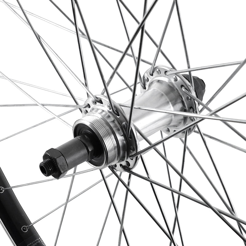 Roue arrière VTC-VAE 700 alu patin roue libre 5-7 vitesses – vue 3