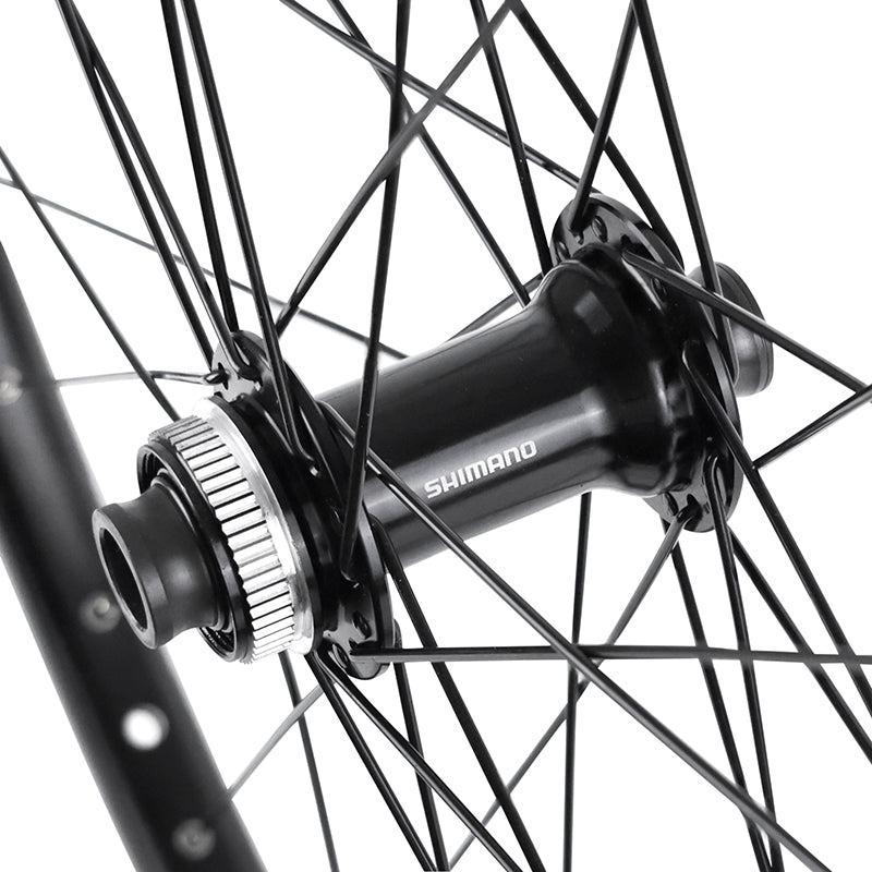 Roue avant VTC-VAE 700 disque Shimano TC500 axe 15 x 100 – vue 3