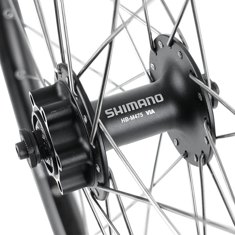 Roue avant cargo-VAE 27,5" Kargo L Shimano Deore M475 disque – vue 3