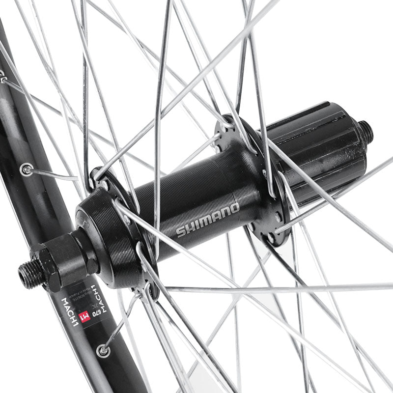 Roue arrière VTT 26" M670 Combo Plus Shimano QC300 cassette 8-11 v – vue 3
