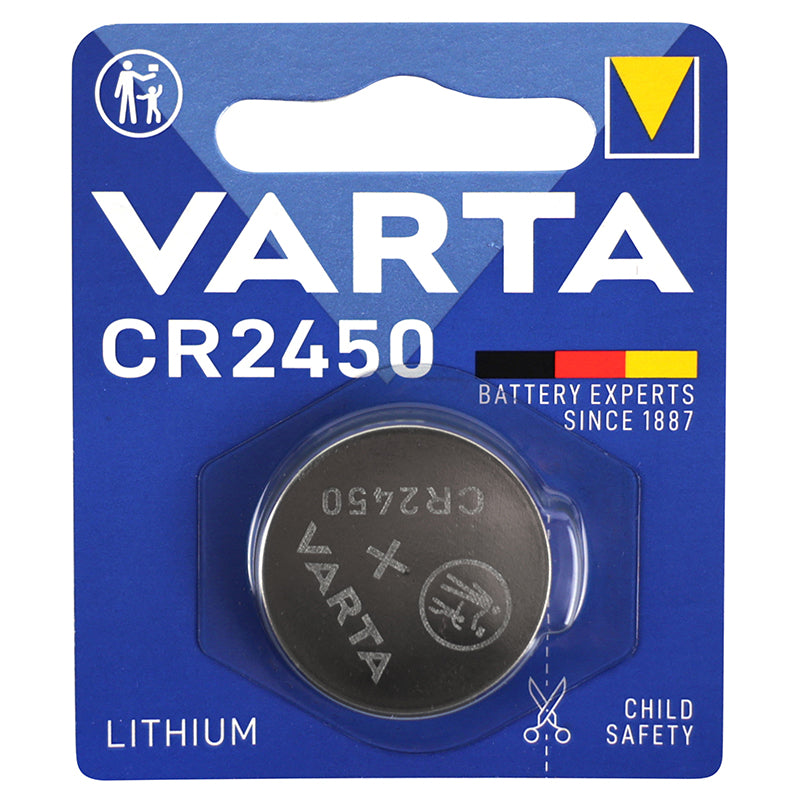 Pile bouton CR2450 Varta lithium 3 V