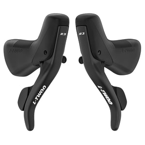 Leviers-manettes route LTWOO 2 x 8 vitesses noirs (paire)
