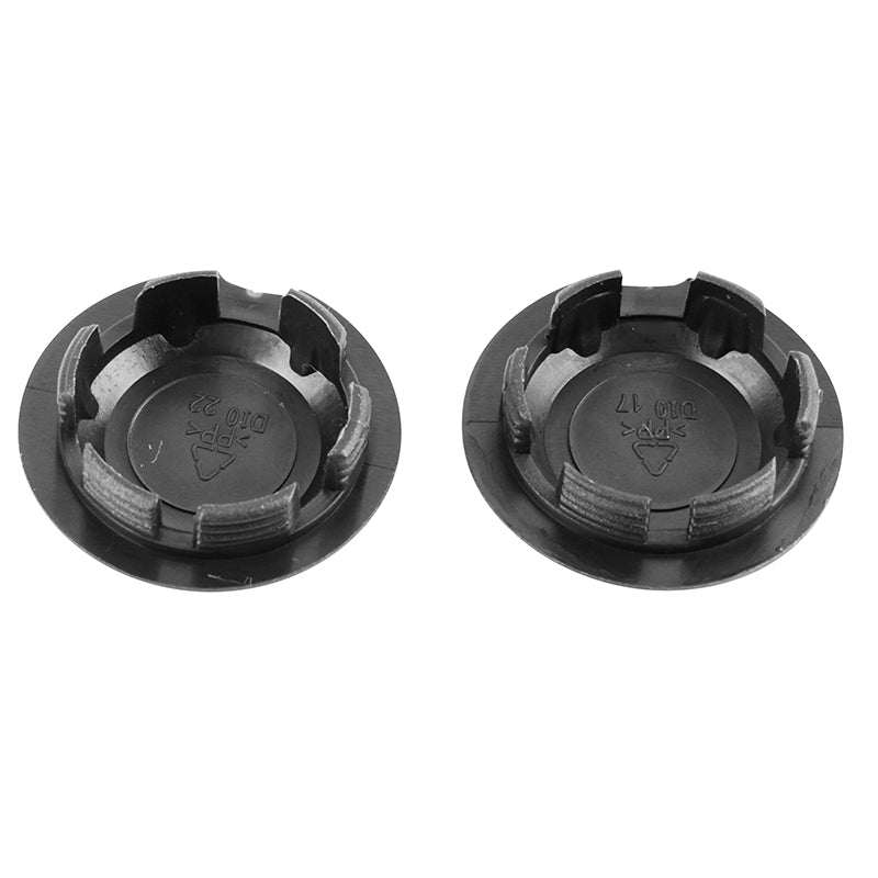 Cache-poussière de manivelle noir entraxe 21 mm (paire) – vue 2