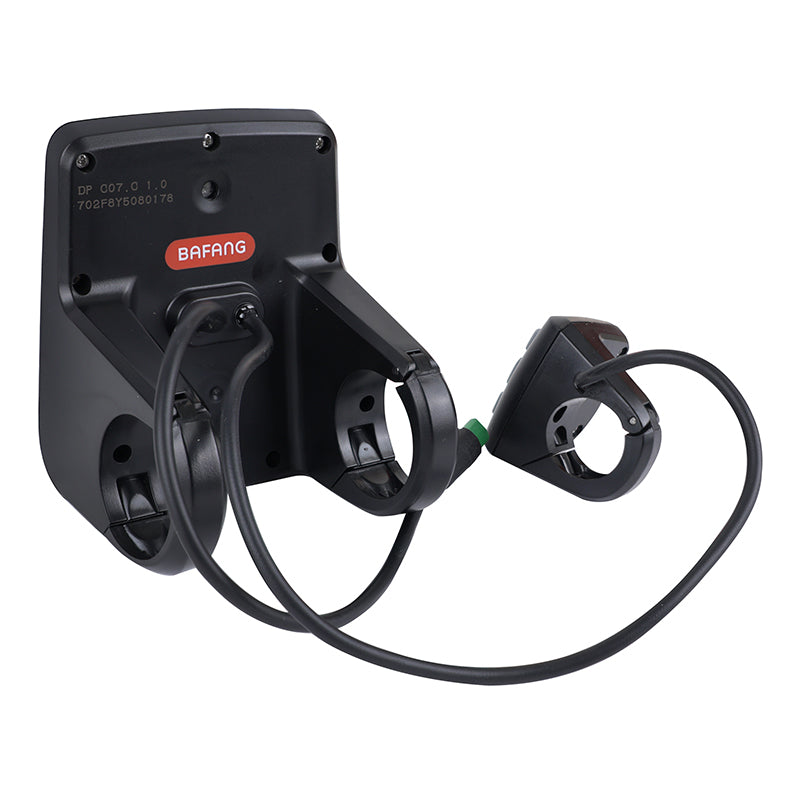 Écran avec unité de commande VAE Bafang dp C07 canbus pour moteur central M400, M420, M300 (support 22,2-82-75-94 mm longueur câble 230 mm, longueur câble commodo 350 mm) – vue 2