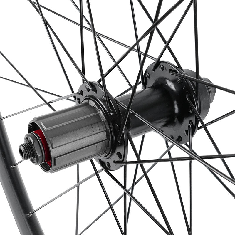 Roue arrière gravel 700 Mach1 Pulse 19 disque Centerlock cassette 9-11 v – vue 3