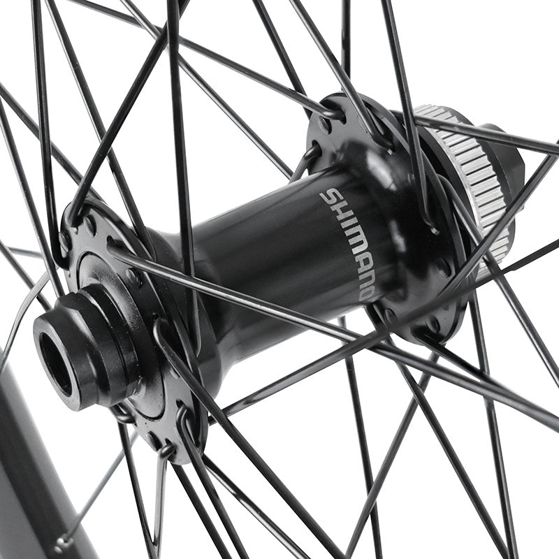 Roue avant VTT 27,5" Shimano GRX Centerlock axe 12 x 100 – vue 3