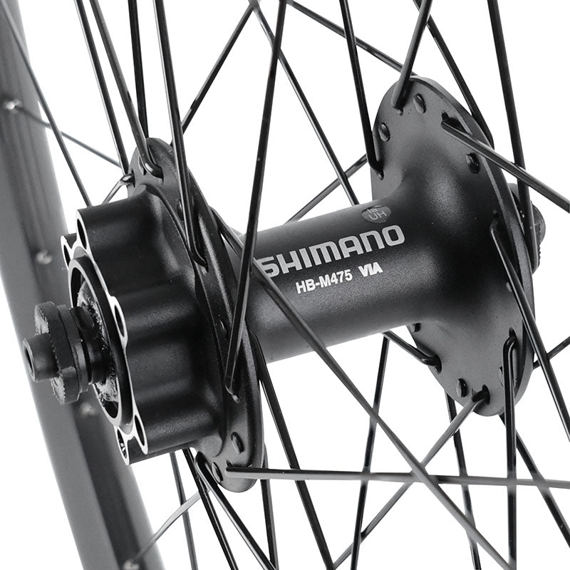Roue avant gravel 700 Mach1 Pulse 23 Shimano Deore M475 disque 6 trous – vue 3