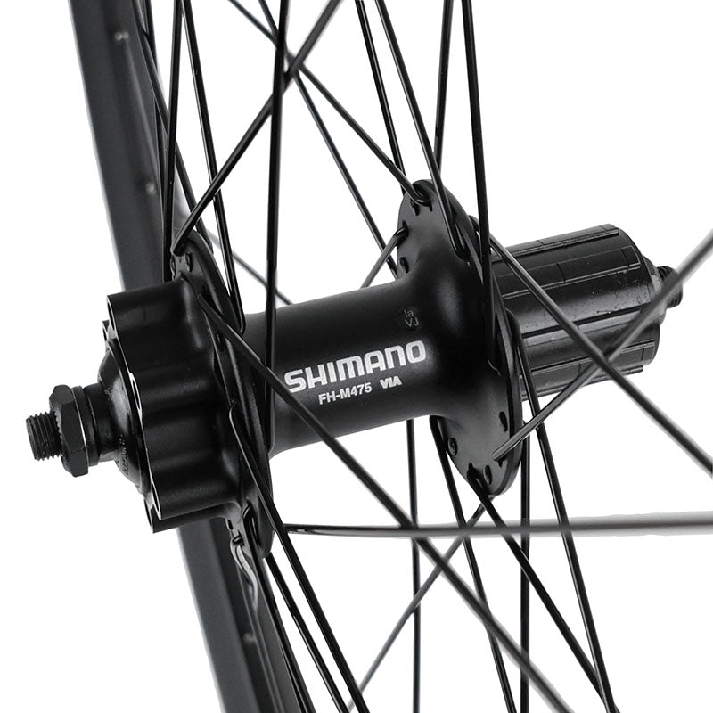 Roue arrière gravel 700 Mach1 Pulse 23 Shimano Deore M475 disque 6 trous – vue 4