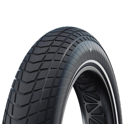 Pneu VTT Schwalbe Super Moto-X Fat Bike noir tringle rigide – 20 x 4,00