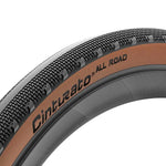 Pneu gravel Pirelli Cinturato All Road Classic Tanwall noir flanc marron tringle souple tubeless ready – 700 x 45 (45-622)