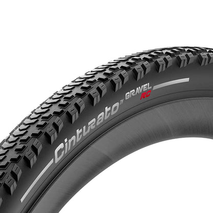Pneu gravel Pirelli Cinturato Gravel Racing noir tringle souple tubeless ready – 700 x 35 (35-622)