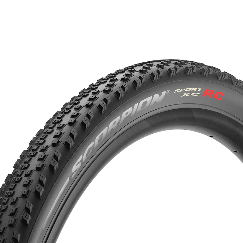 Pneu VTT Pirelli Scorpion Sport XC RC noir tringle souple tubeless ready – 29 x 2,20 (55-622)