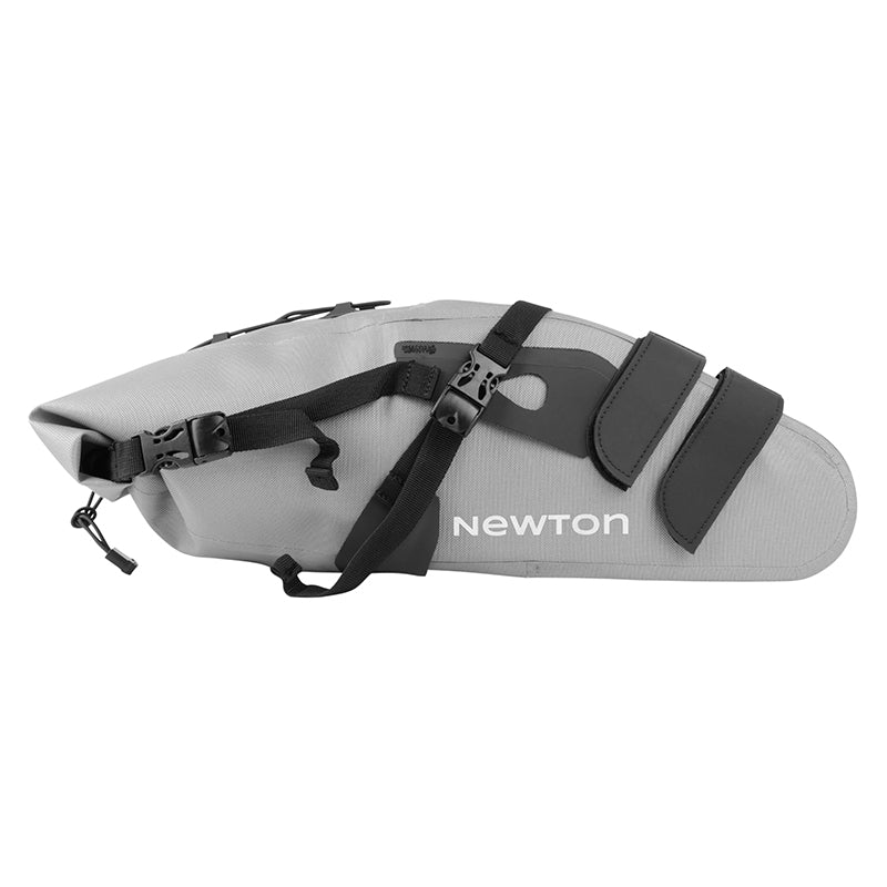 Sacoche de selle Newton 16 L grise étanche – vue 2