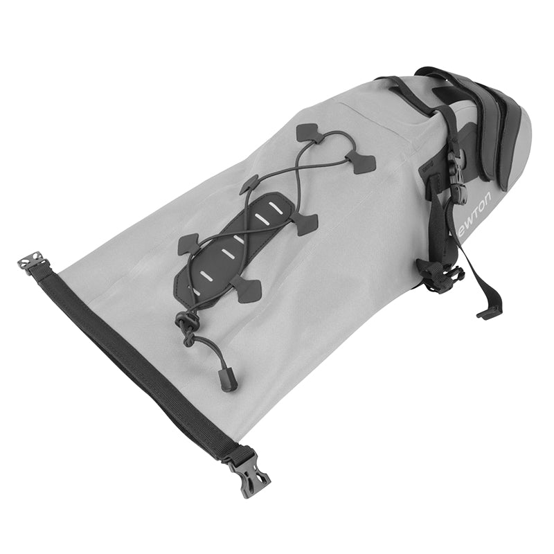 Sacoche de selle Newton 16 L grise étanche – vue 6