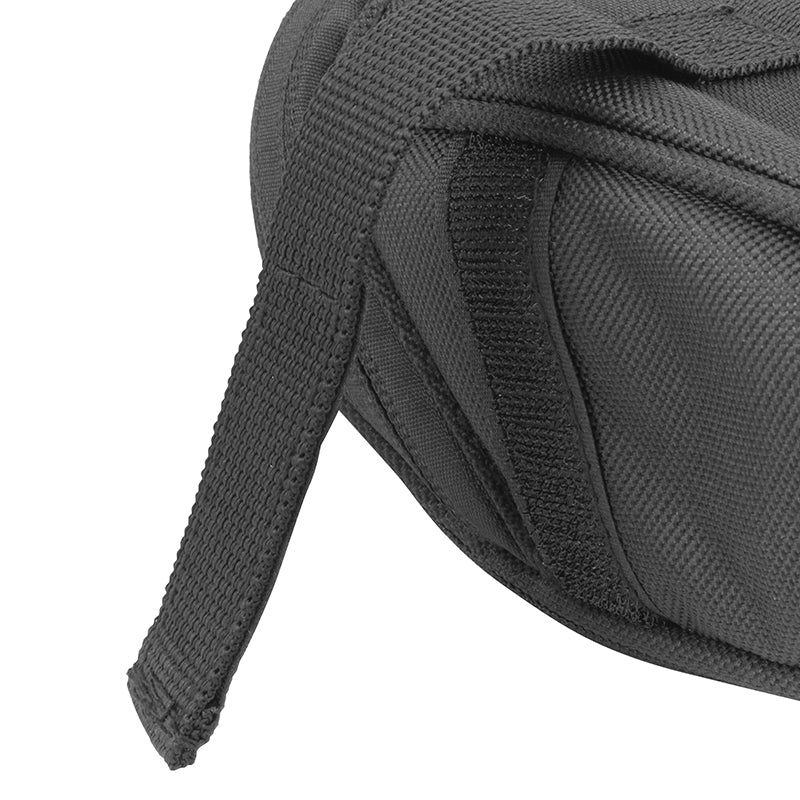 Sacoche de selle Newton 0,9 L noire fixation velcro – vue 4