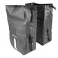 Sacoche arrière double Newton effet carbone 25 L – vue 3