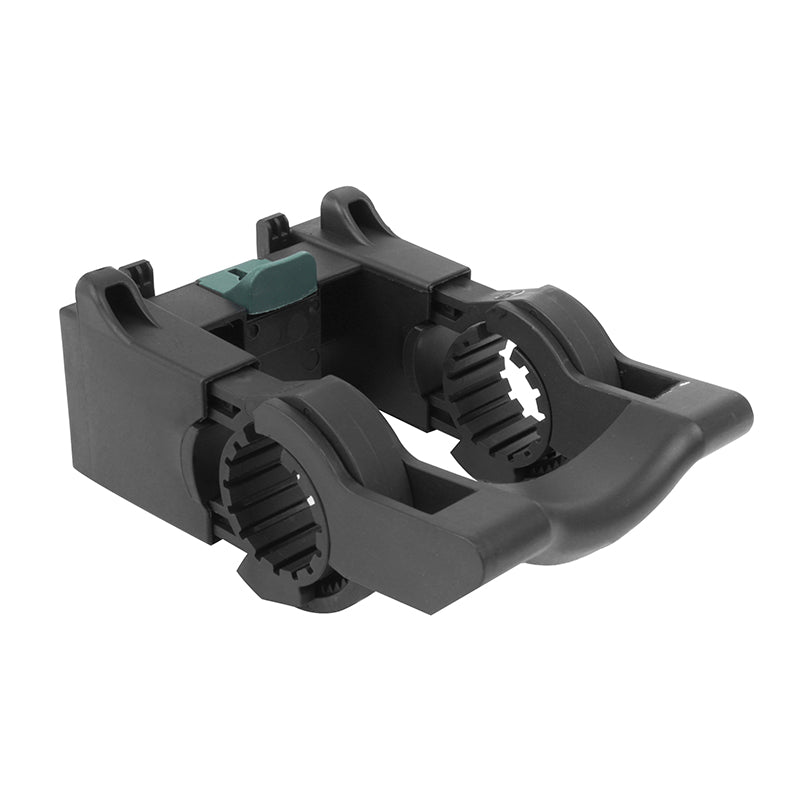 Sacoche de cintre Newton 7,6 L noire fixation clip avec porte-carte – vue 2