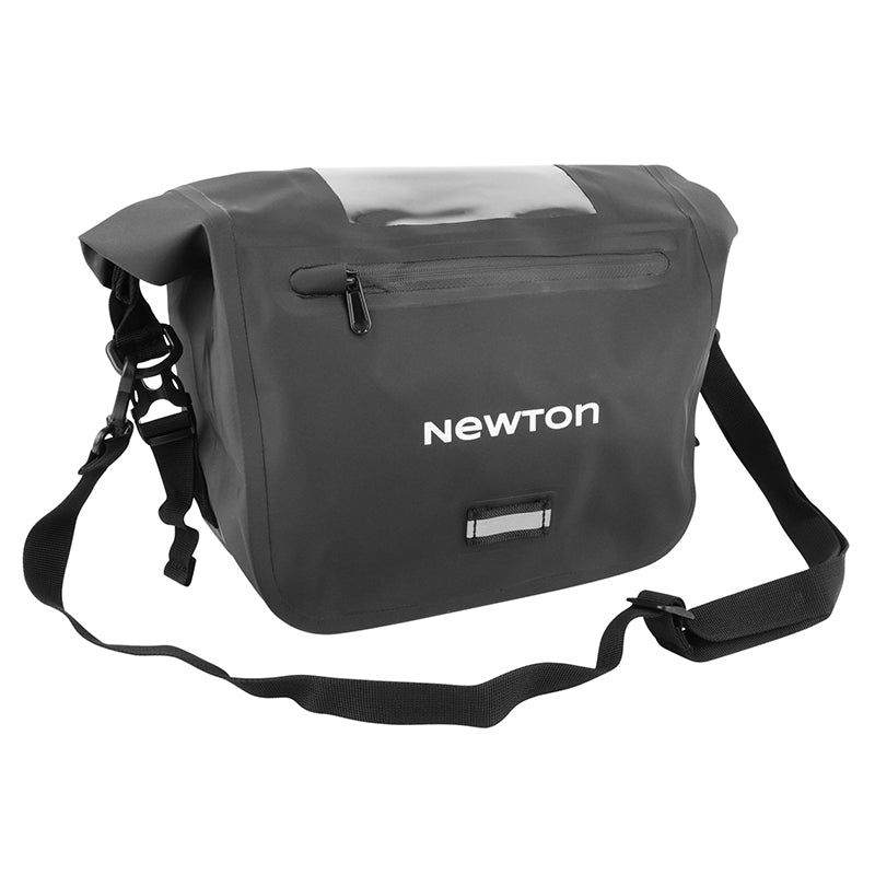 Sacoche de cintre Newton 7,6 L noire fixation clip avec porte-carte – vue 4