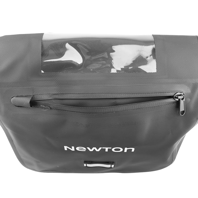 Sacoche de cintre Newton 7,6 L noire fixation clip avec porte-carte – vue 7