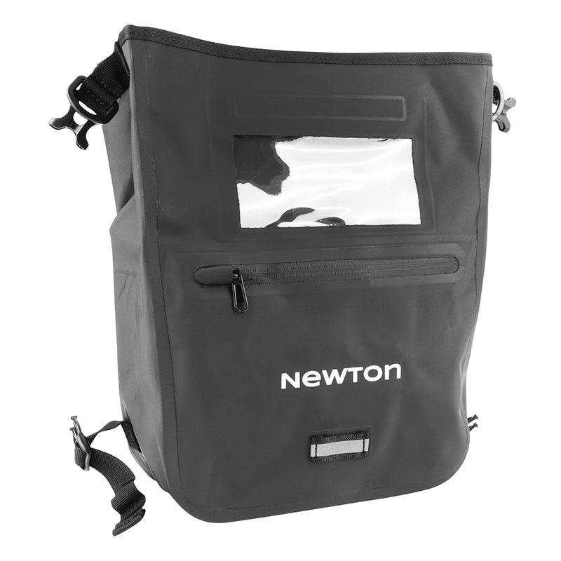 Sacoche de cintre Newton 7,6 L noire fixation clip avec porte-carte – vue 8