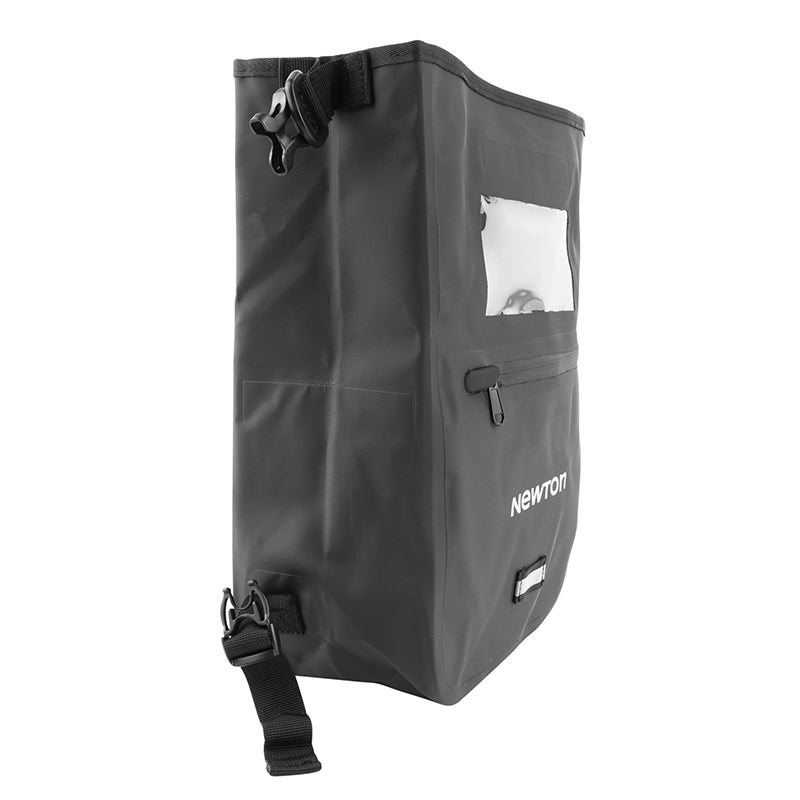 Sacoche de cintre Newton 7,6 L noire fixation clip avec porte-carte – vue 9