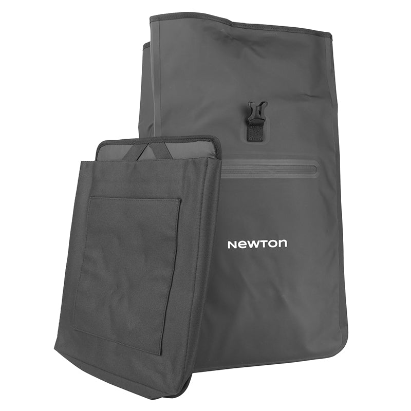 Sacoche arrière latérale sac à dos Newton 18 L noir Quick Lock – vue 4