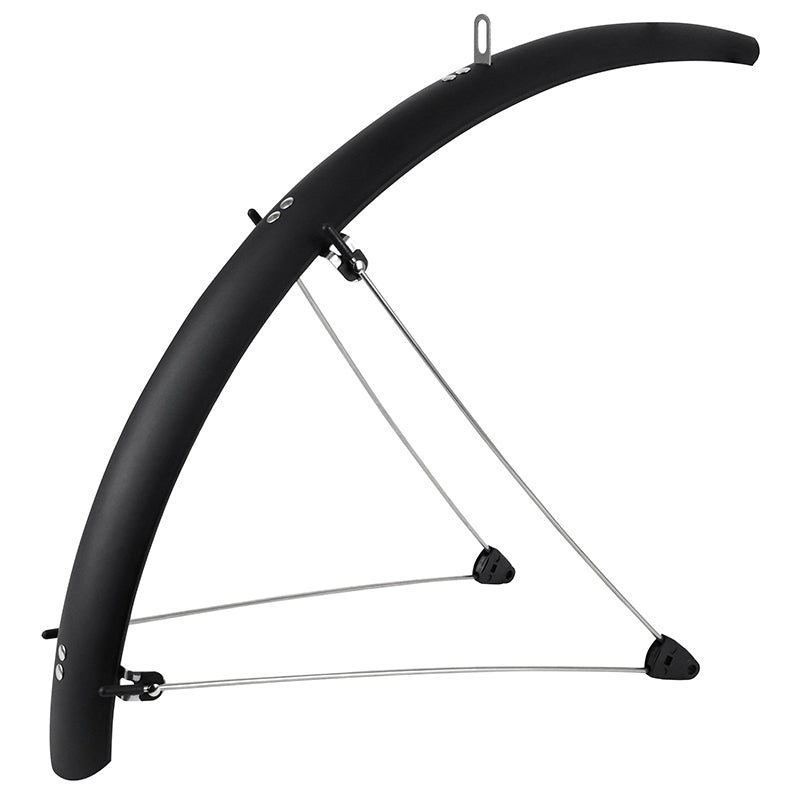 Garde-boue VTT 26" Stronglight Tour 54 mm noir mat à tringles (paire) – vue 2
