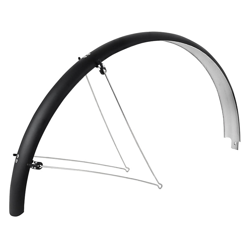 Garde-boue VTT 26" Stronglight Tour 54 mm noir mat à tringles (paire) – vue 3