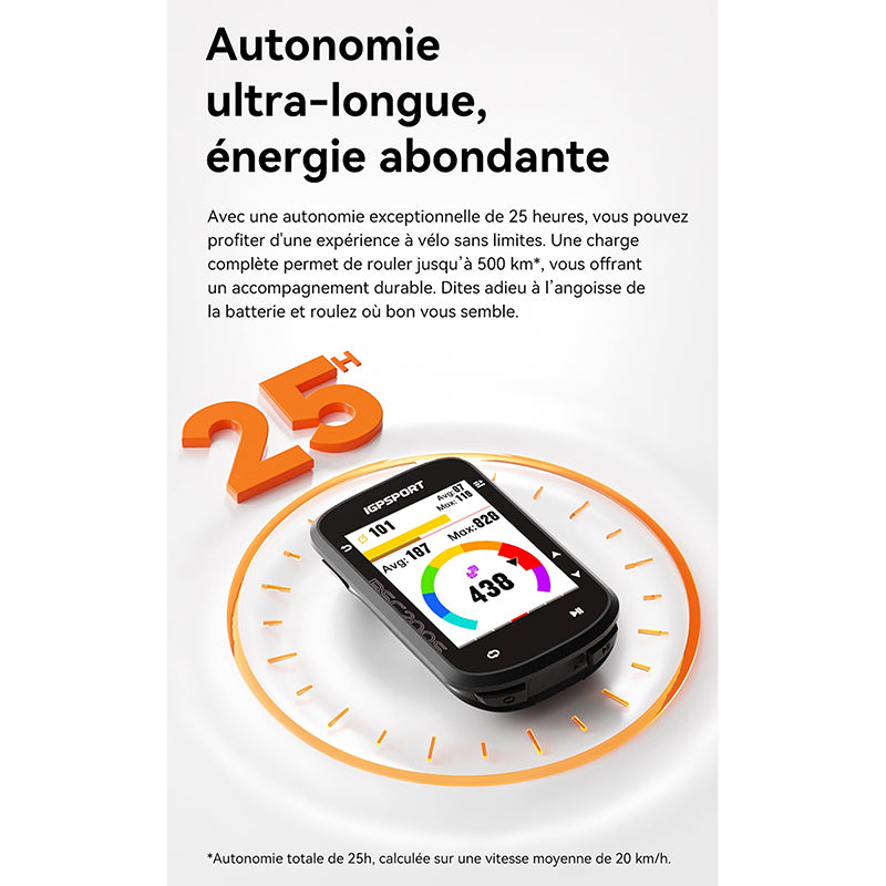 GPS compteur iGPSport BSC200S couleur – vue 11